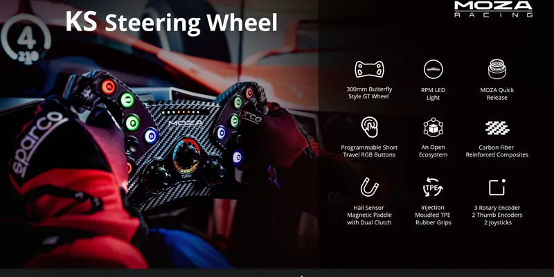 MOZA KS Steering Wheel